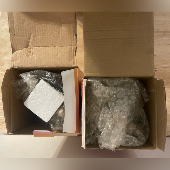 Set Of Vintage Halloween Tea Light Lanterns. Skull And Jack-O-Lantern New - Picture 3 of 7